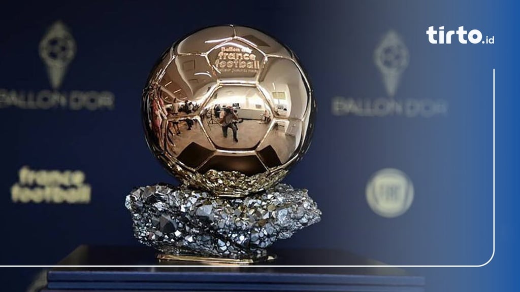 Daftar Nominasi Ballon d'Or 2024 Messi & Ronaldo Tidak Ada?