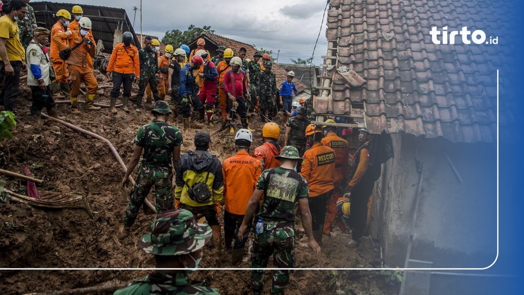 Longsor Sumedang Jabar Korban Meninggal Bertambah Jadi Orang