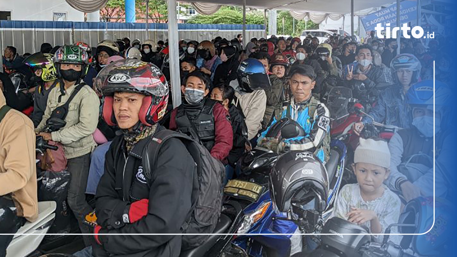 Pemudik Motor & Truk Dialihkan Ke Pelabuhan Ciwandan Hari Ini