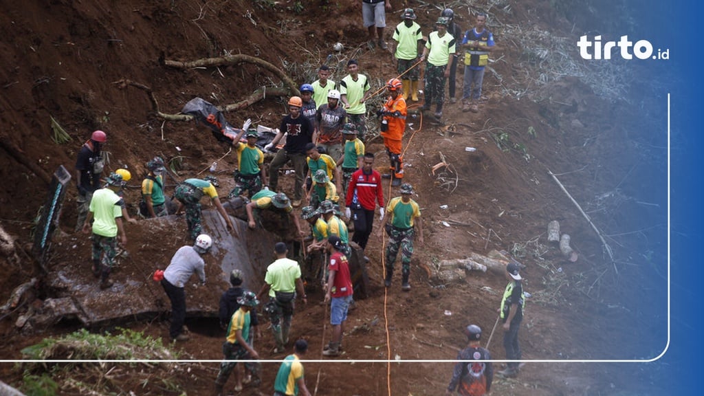 Badan Geologi Imbau Warga Cianjur Tak Bangun Rumah Di Lereng