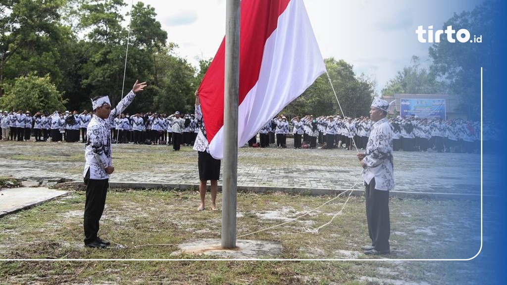 Tata Tertib Upacara Bendera Hari Guru Nasional 2024