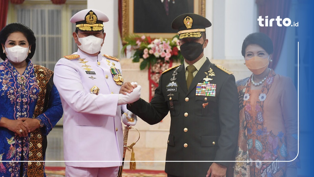 Andika Resmi Serahkan Jabatan Panglima TNI Ke Yudo Margono