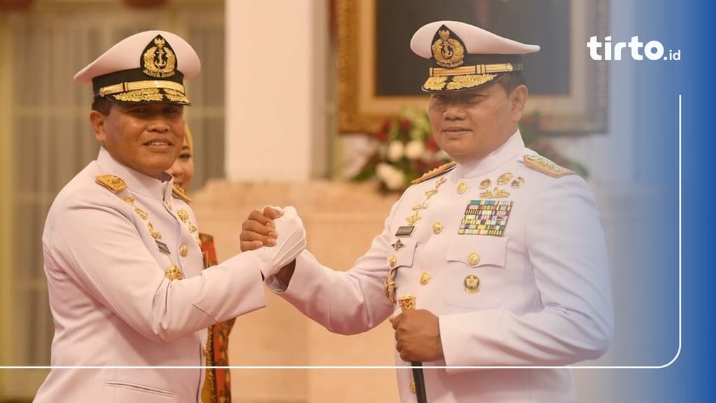 Yudo Margono Resmi Serahkan Jabatan KSAL Ke Muhammad Ali