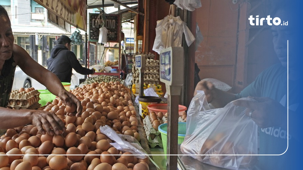 Daging Sapi Turun, Beras dan Telur Naik