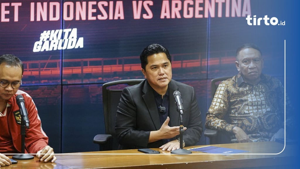 Erick Matchday Indonesia Vs Argentina Masih Ada 40 Ribu Tiket 