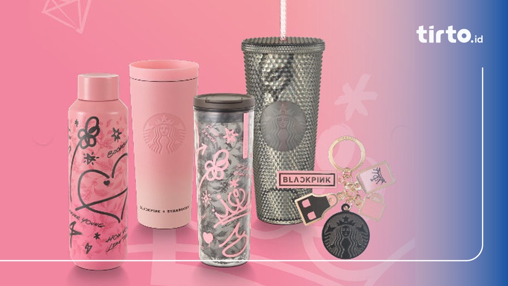 BLACK PINK Starbucks タンブラー 限定価格BLACKPINK×スタバ【限定