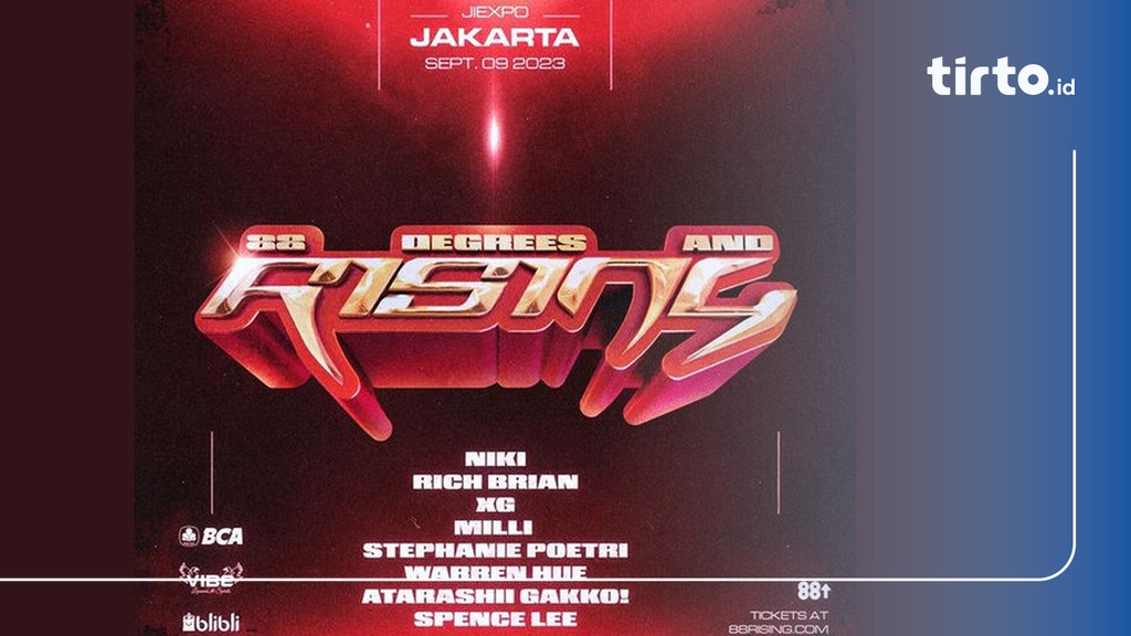 Cara Refund Tiket Konser 88Rising di Jakarta yang Batal Digelar