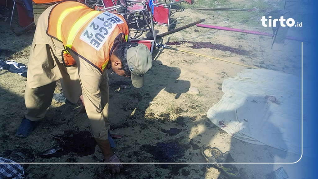 Kronologi Kasus Bom Bunuh Diri Pakistan: 44 Tewas & 200 Luka
