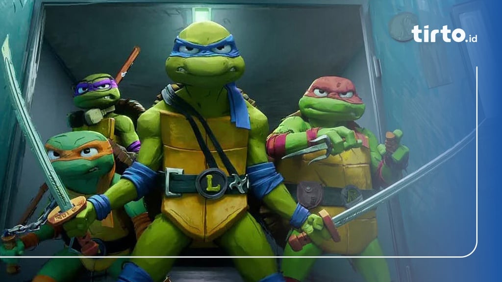 Jadwal Tayang Film Teenage Mutant Ninja Turtles: Mutant Mayhem