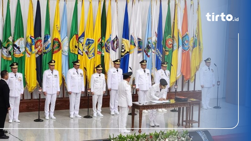 Tito Lantik Pj Gubernur Ada Bey Machmuddin Nana Sudjana