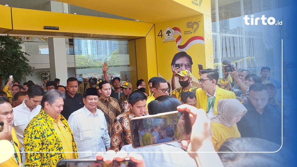 Prabowo: Golkar Berjiwa Besar Usulkan Gibran Jadi Cawapres