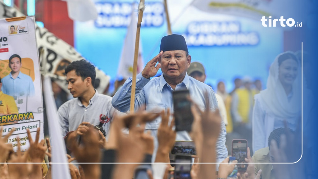 Prabowo Gelar Pengajian Malam Ini Jelang Hari Pencoblosan Besok