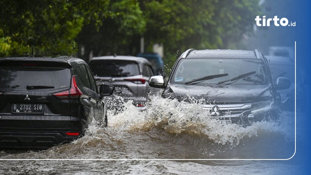 Jemaah Batulicin Diminta Waspada di Jalan Terendam Banjir saat Momen 5 Rajab Sekumpul