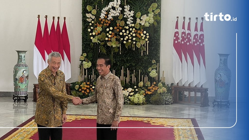 Jokowi Terima Kunjungan Pm Singapura Tanda Tangan Kerja Sama