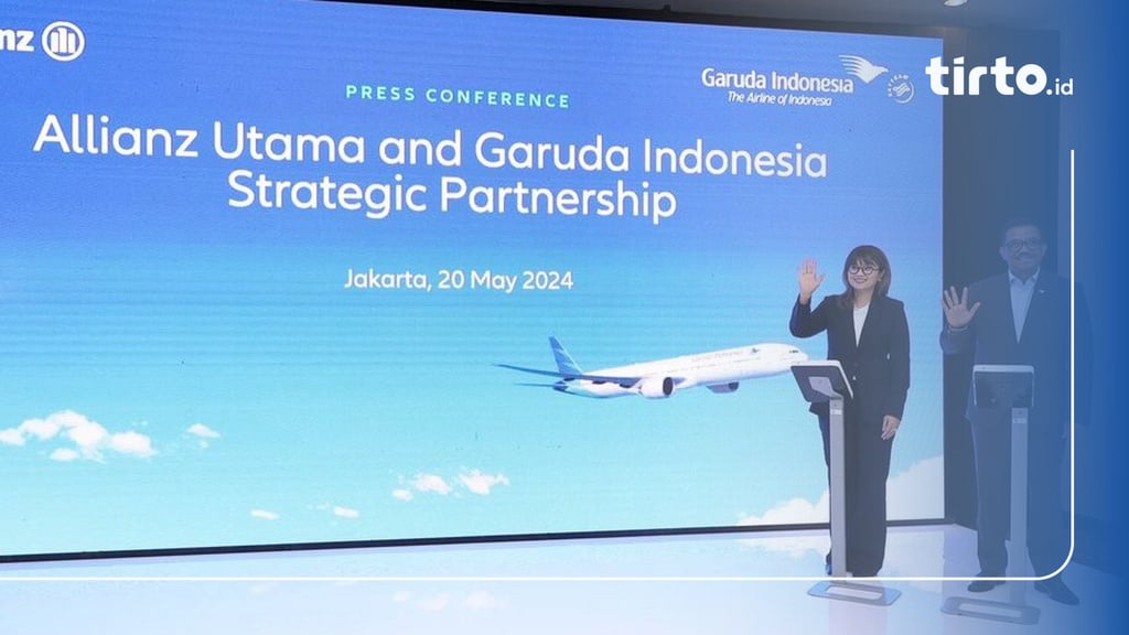 Allianz Utama & Garuda Kerja Sama Hadirkan Asuransi Penerbangan