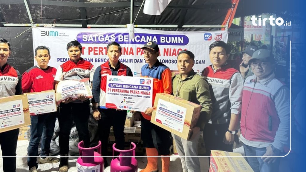 Pertamina Group Salurkan Bantuan Untuk Korban Bencana Di Sumbar