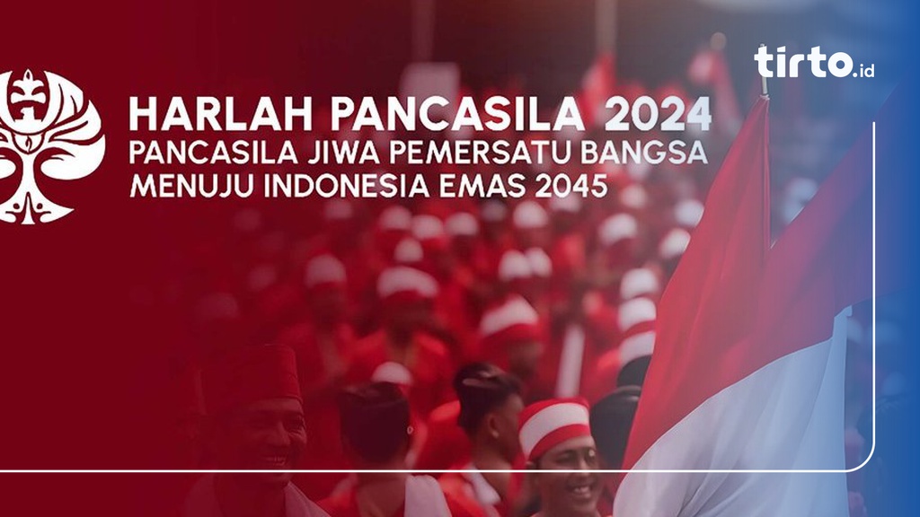 Poster Hari Lahir Pancasila 2024 dan Cara Membuatnya