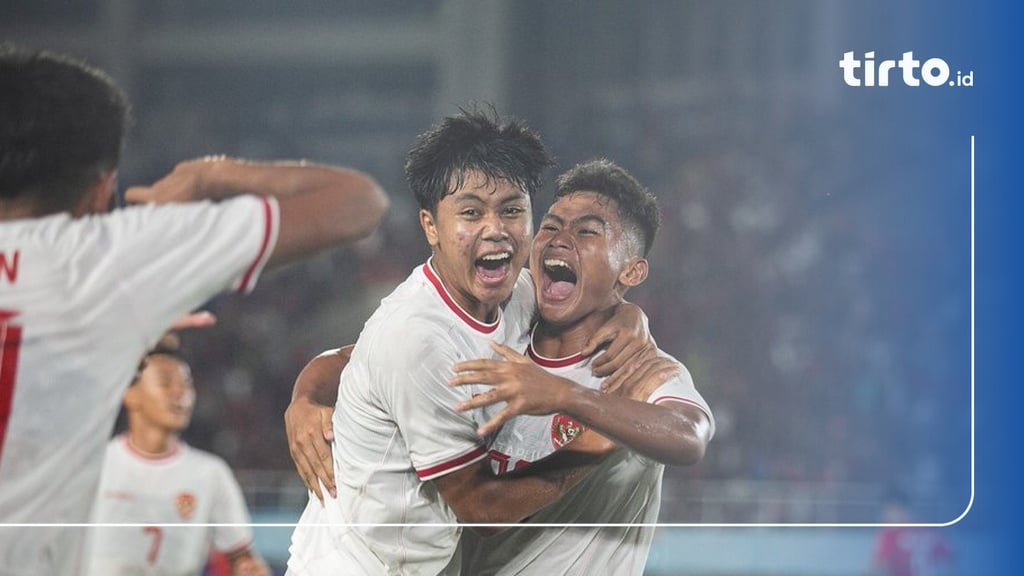 Klasemen Runner-up Terbaik Kualifikasi AFC U17: Timnas Urutan 7!