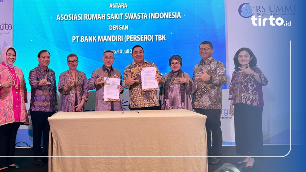 Bank Mandiri Layani Transaksi Keuangan Perkuat Rumah Sakit ARSSI