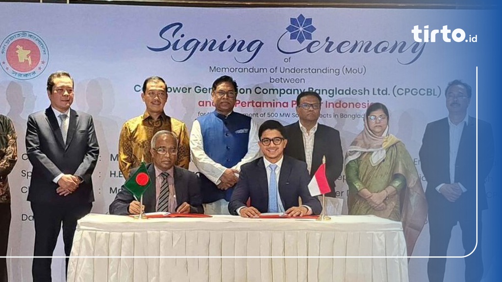 Pertamina NRE Kembangkan Energi Terbarukan di Bangladesh