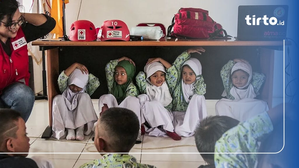 Cara Menyelamatkan Diri Saat Gempa Bumi Di Sekolah Hingga Rumah