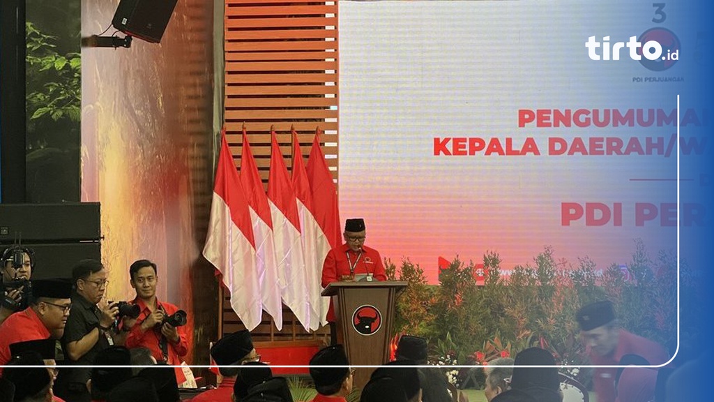 PDIP Resmi Dukung Enam Cagub Dan Cawagub Di Pilkada 2024