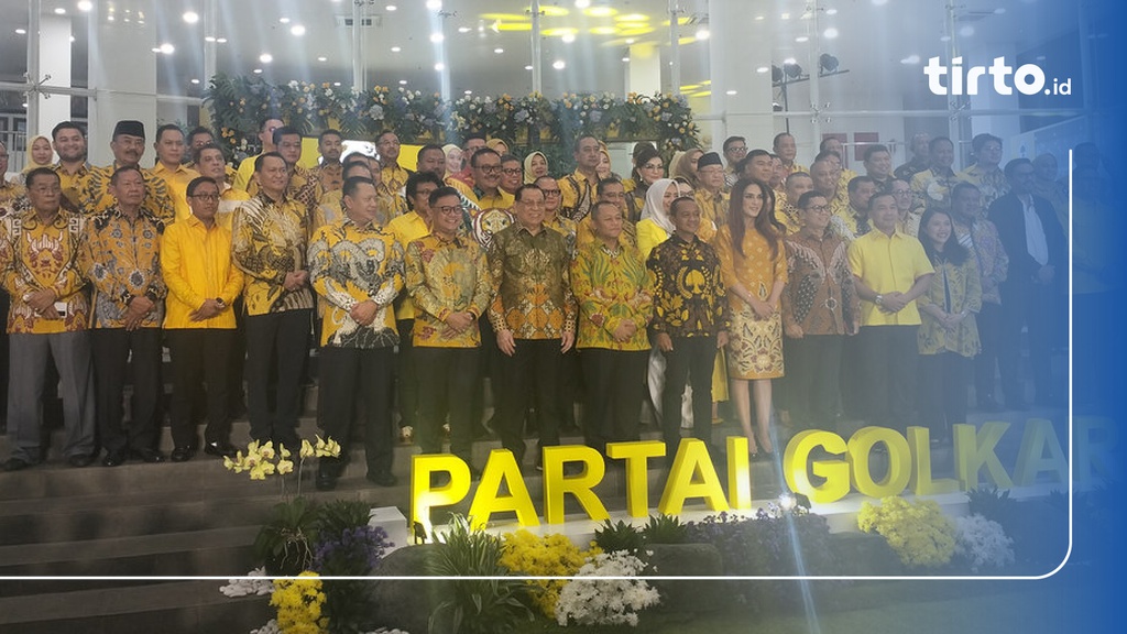 Bahlil Umumkan Struktur Kepengurusan Partai Golkar 2024-2029