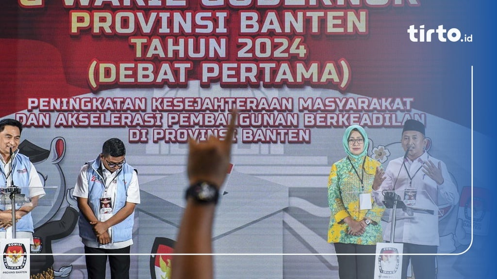 Saat Adu Program di Debat Pilgub Banten Diwarnai Aksi Seksisme