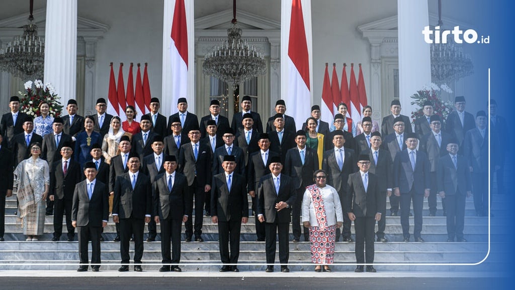 Daftar Menteri & Wamen Kabinet Prabowo-Gibran Berlatar TNI-Polri