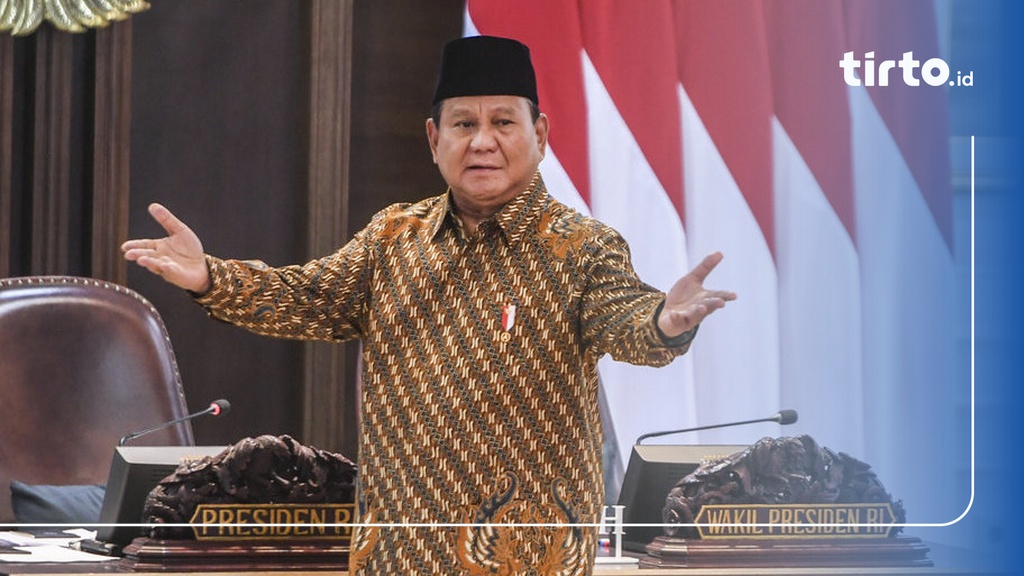 Prabowo Teken Perpres Kemenko Pangan, Naungi 5 Kementerian