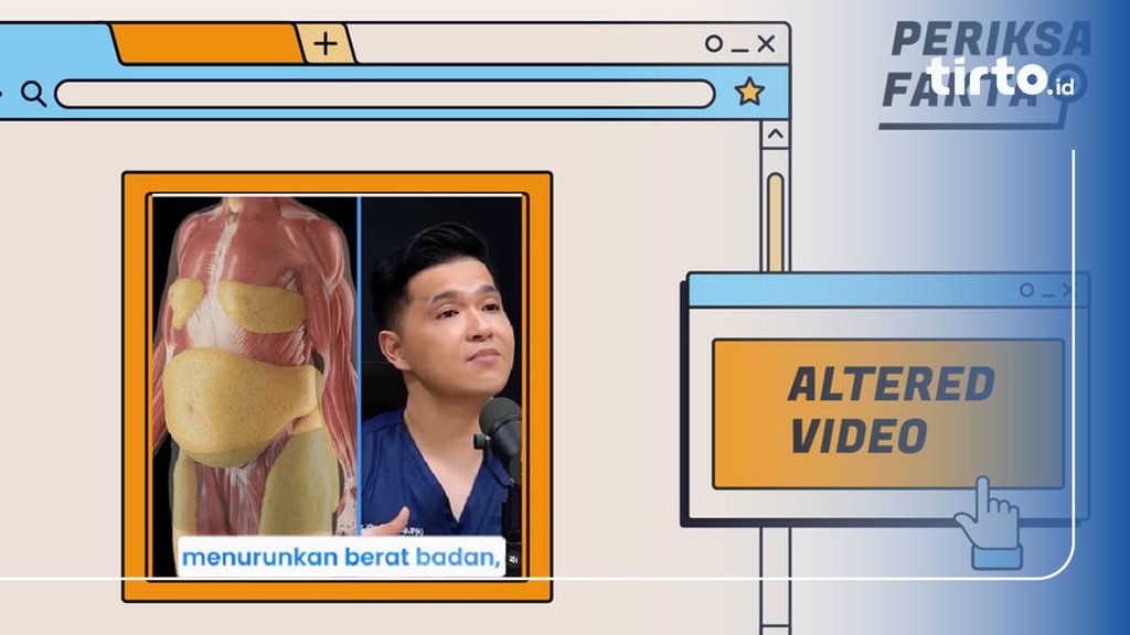 Manipulasi Video Dokter Vito Promosikan Obat Pelangsing