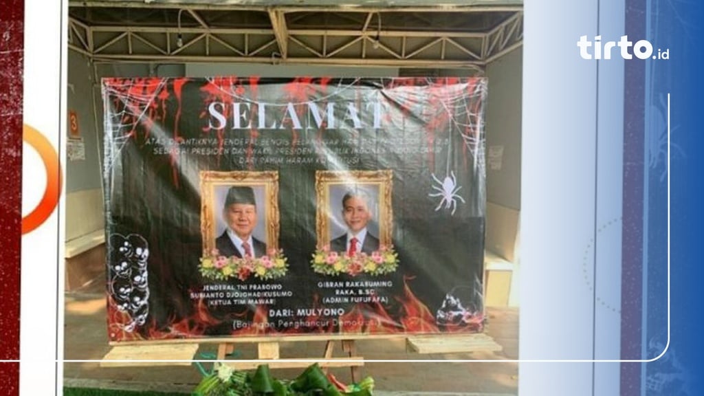 Pasang Karangan Bunga Satire, BEM FISIP Unair Dibekukan