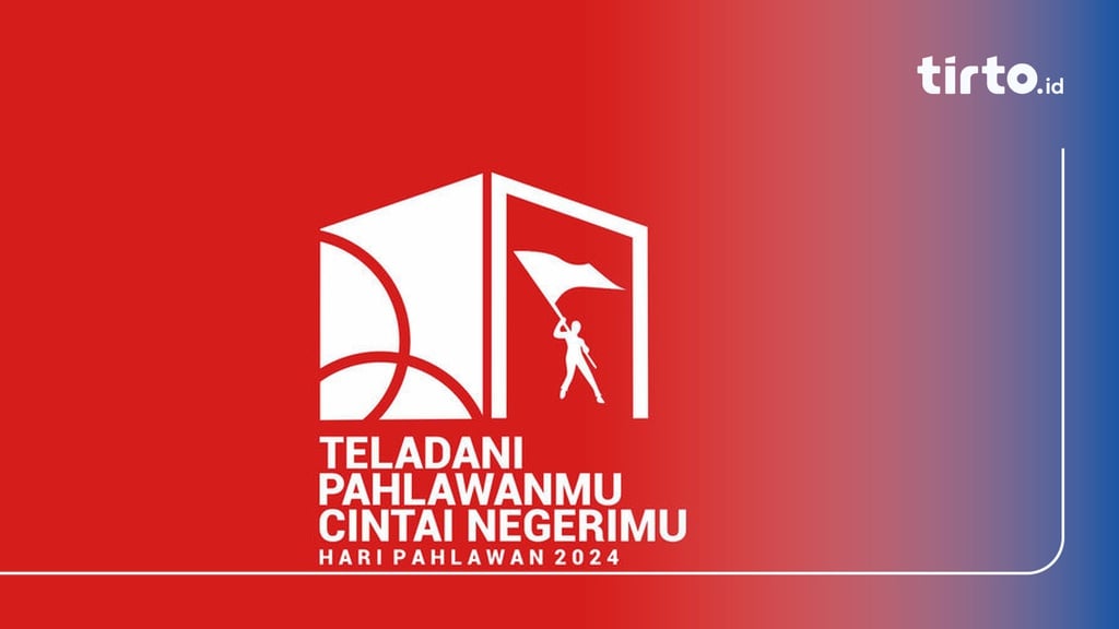 Tema dan Logo Hari Pahlawan Nasional 2024 Format JPG, PNG, PDF