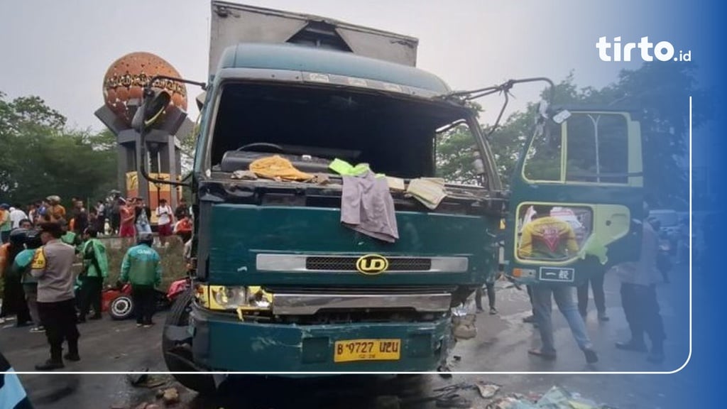 Sopir Truk Ugal-ugalan Di Tangerang Ditetapkan Jadi Tersangka