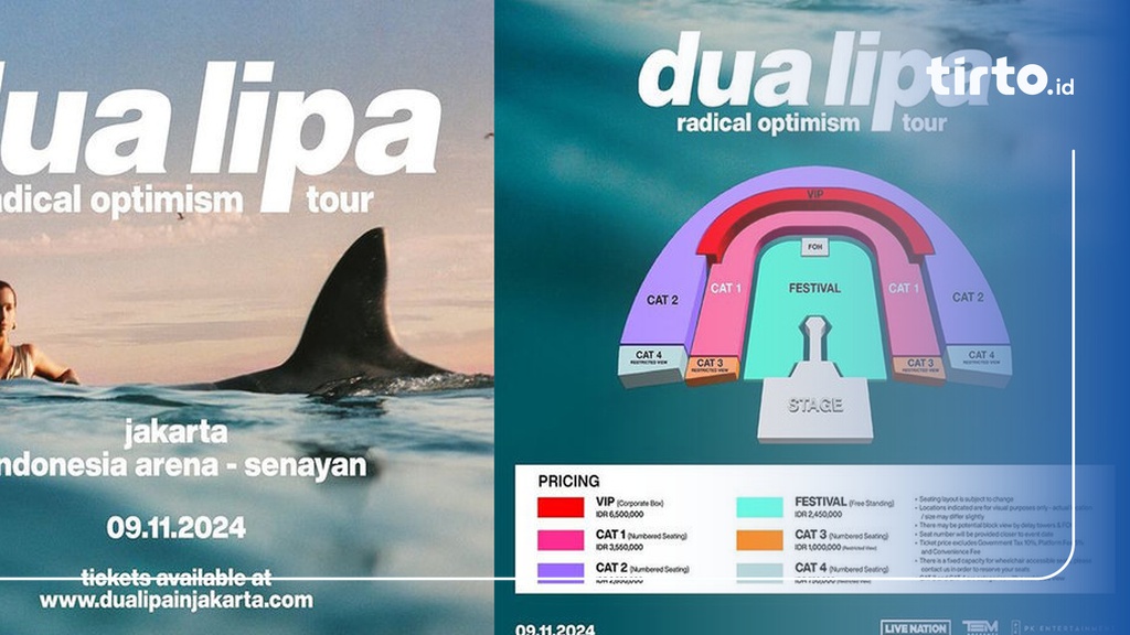 Alasan Konser Dua Lipa di Jakarta Batal & Cara Refund Tiket