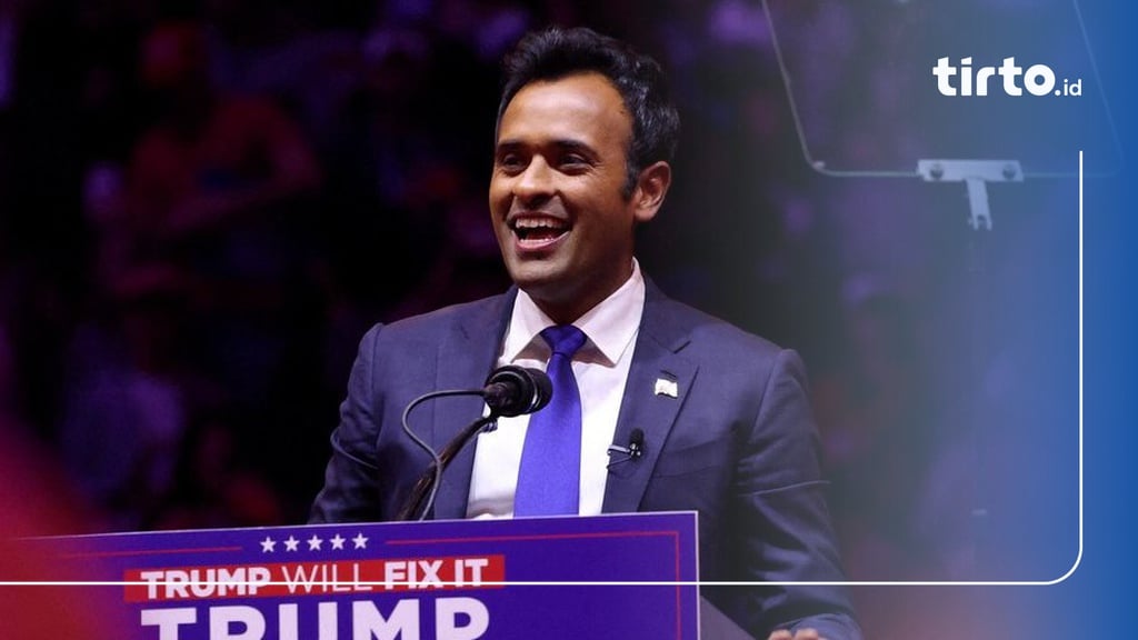 Profil Vivek Ramaswamy dan Posisinya di Kabinet Donald Trump