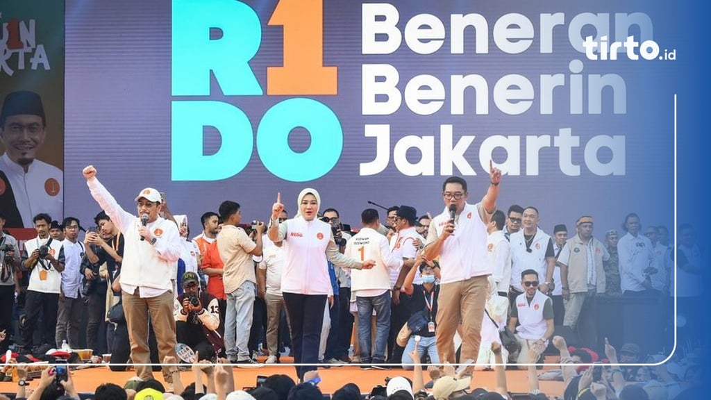 Kampanye Akbar, RIDO Janjikan Sekolah Gratis & 1 Juta Pekerjaan