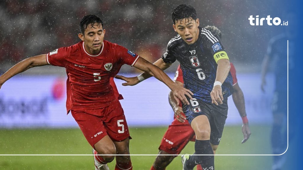 Statistik Timnas Indonesia vs Jepang & Rapor Pemain: Beda Level!