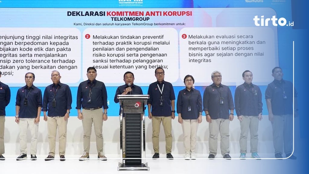 TelkomGroup Deklarasikan Komitmen Anti Korupsi