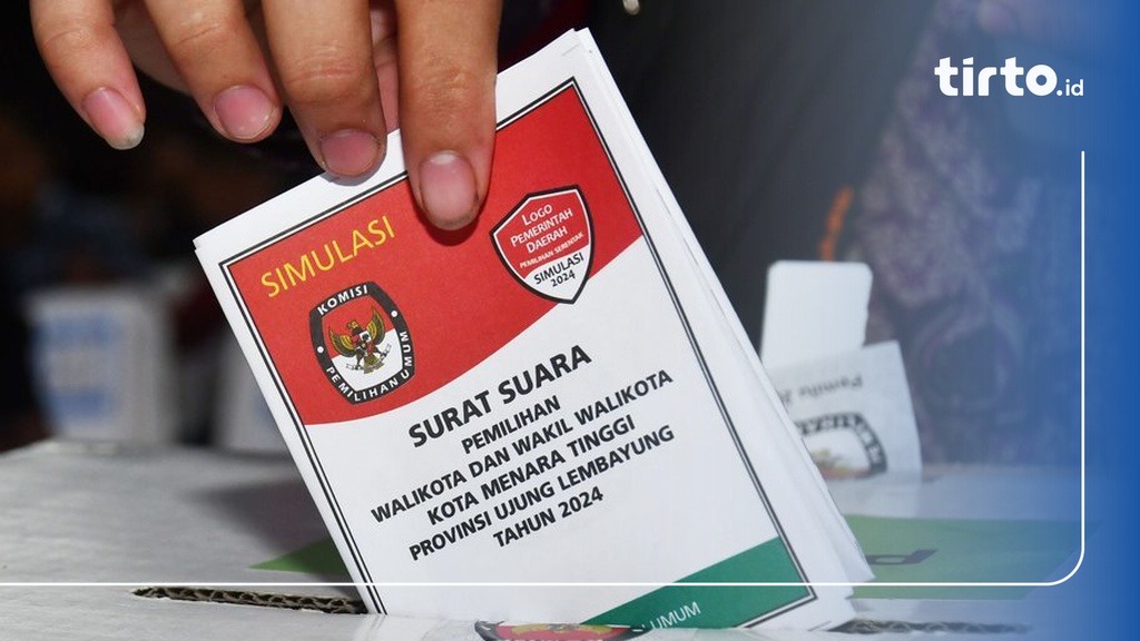 Contoh Surat Suara Sah dan Tidak Sah pada Pilkada 2024