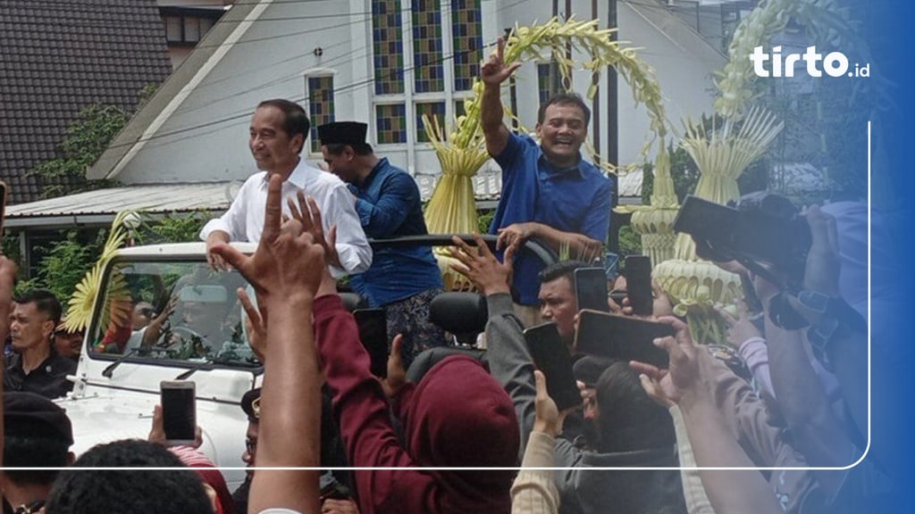 Jokowi Hadir Kampanye Terbuka & Deklarasi Dukung Luthfi-Yasin