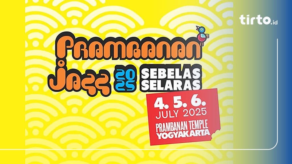 Link Beli Tiket Presale Prambanan Jazz 2025 & Daftar Line Upnya