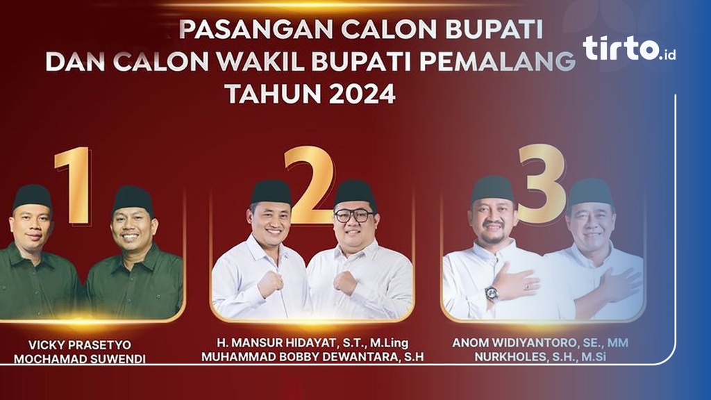 Hasil Pilkada Pemalang 2024, Vicky Prasetyo Menang atau Kalah?