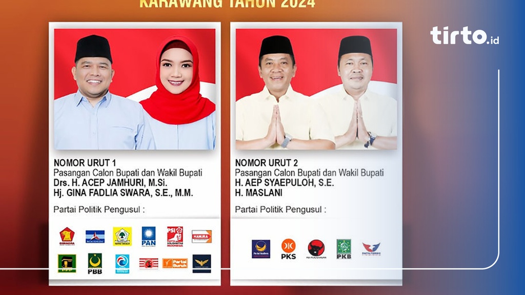 Cek Hasil Pilkada Karawang 2024 KPU Aep vs Acep, Siapa Unggul?