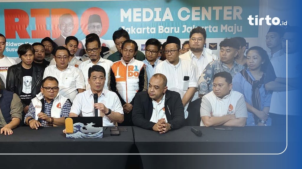 RIDO Pastikan Maju ke MK Gugat Hasil Pilkada Jakarta 2024