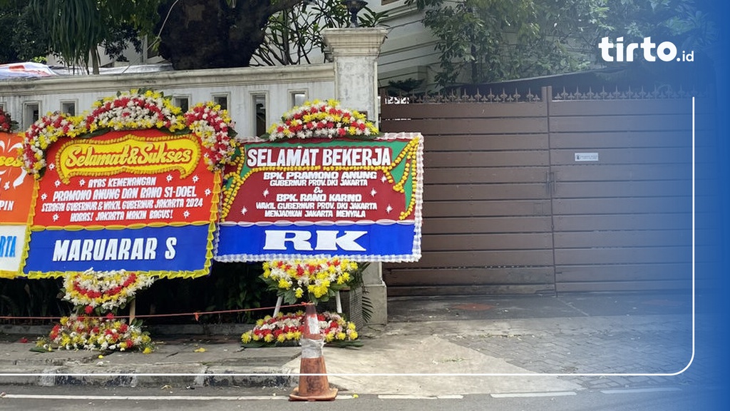 Tim RIDO Bantah Kirim Bunga ke Rumah Pemenangan Pramono-Rano