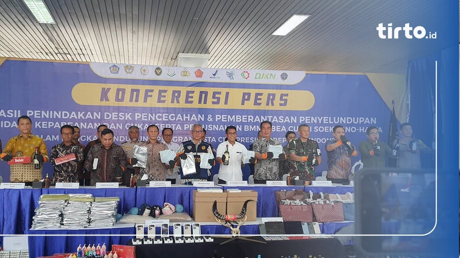 Bea Cukai Soetta Tindak Penyelundupan Barang Ilegal Rp2,9 Miliar