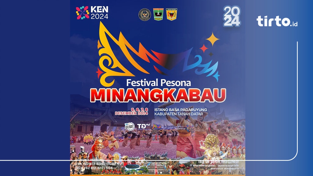 Jadwal Festival Pesona Minangkabau 2024, Rundown, dan Lokasi