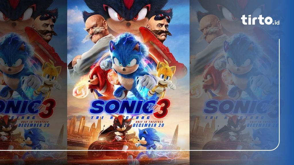 Sinopsis Sonic the Hedgehog 3 dan Fakta-fakta Menariknya