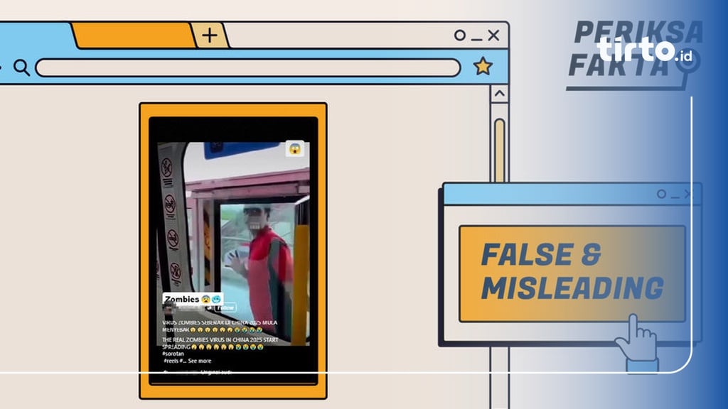Video di LRT Jakarta Diklaim Persebaran Virus Zombie di Cina